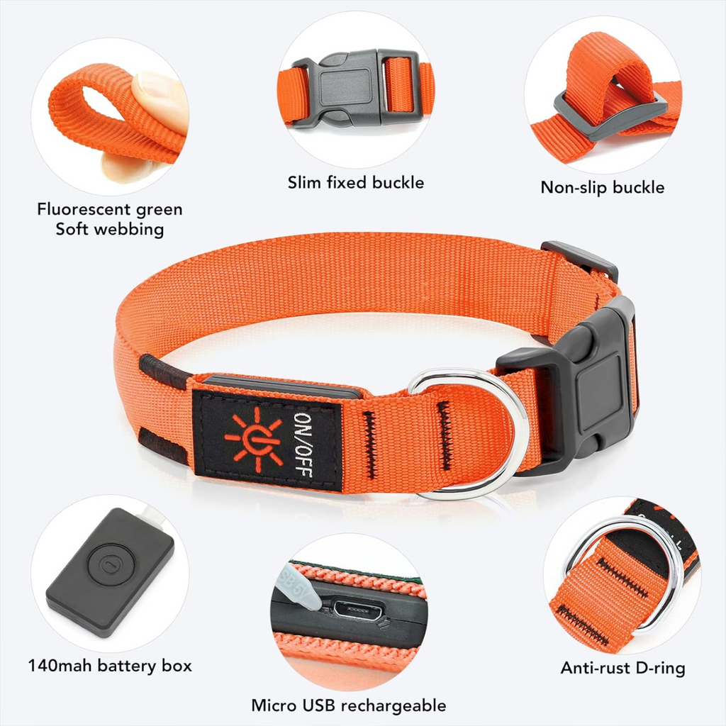 Tryluxelight LED Dog Collar