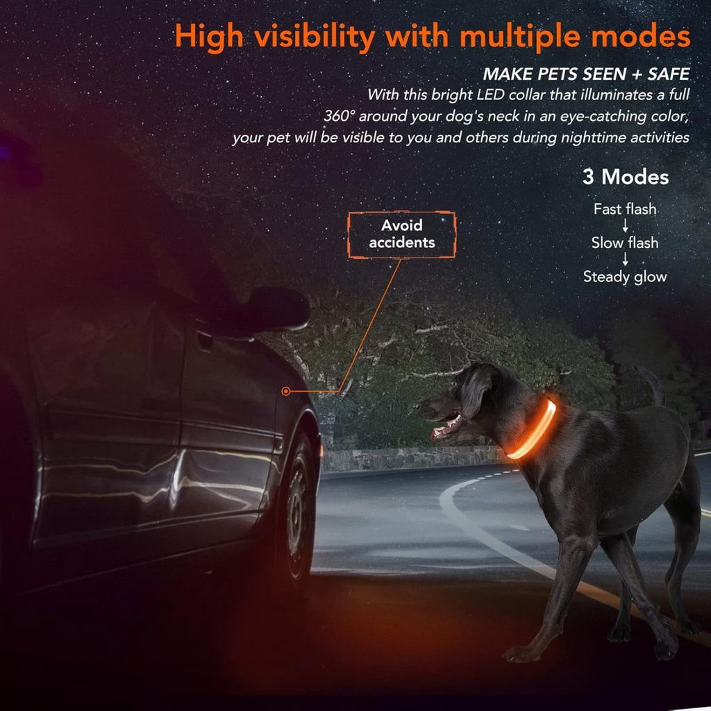 Tryluxelight LED Dog Collar