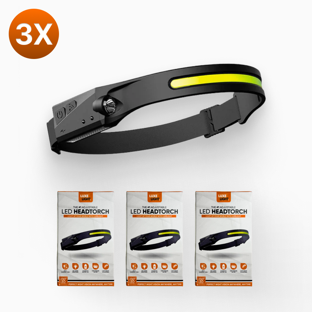 Tryluxelight LED Headtorch (GET 3)